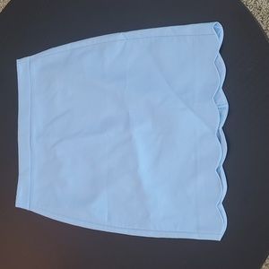 J Crew Scalloped Pencil Skirt 00